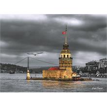 Anatolian Kız Kulesi Nostalji  1000 Parçalı Yapboz