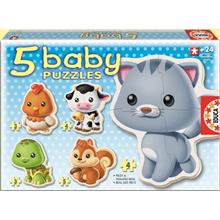 Educa Bebek Puzzle Baby Hayvanlar