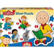 Educa 15034 - Caillou Siluet Puzzle (2-3 yaş)