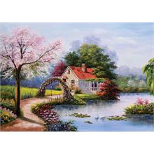 Ks Games Puzzle 1000 Parça Lake House Jack Stansfield