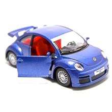Mavi Volkswagen New Beetle RSI (1:32 Metal Çek Bırak Araba)