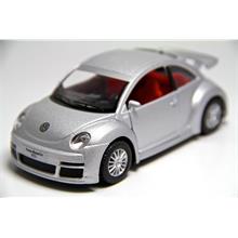 Gri Volkswagen New Beetle RSI (1:32 Metal Çek Bırak Araba)