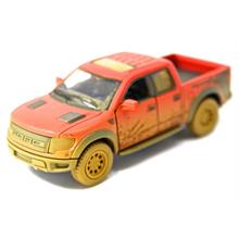 Kırmızı - 2013 Ford F-150 SVT Raptor Super Crew 1:46 Metal Araba