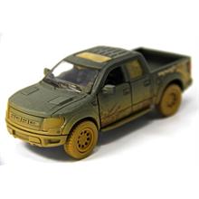 Siyah - 2013 Ford F-150 SVT Raptor Super Crew 1:46 Metal Araba