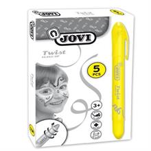 Jovi Twist Stick 5 li SARI Yüz Boyama Kalemi