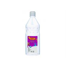 Jovi 750 ml Beyaz Parmak Boyası (Ekonomik Şişe Ambalaj)