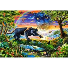 Castorland 1500 Parça Puzzle Panther Twilight