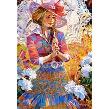 Castorland 1500 Parça Puzzle : Şemsiyeli Kız