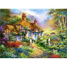 Castorland 3000 Parça Forest Cottage Puzzle