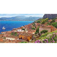 Castorland 4000 Parça Monemvasia Adası Yunanistan Panorama Puzzle