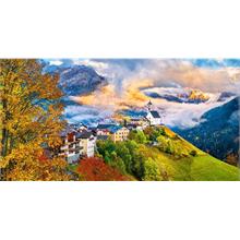 Castorland 4000 Parça Panorama Puzzle Colle Santa Lucia İtalya