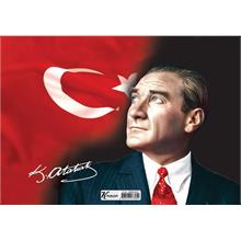 Keskin Color 99 Parça Çerçeveli Atatürk Yapboz (25x35 cm)