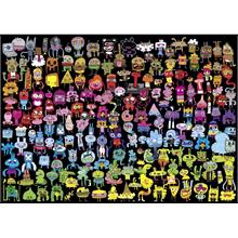 Heye Doodle Rainbow Puzzle (Jon Burgerman -1000 Parça)