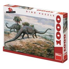 Dino 1000 Parça Diplodocus Puzzle
