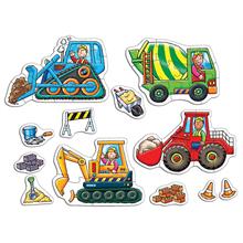 Büyük Tekerlekler Çocuk Puzzle Seti (Orchard Toys 201)