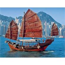 Dino Puzle 500 Parça Chinese Sailboat Puzzle