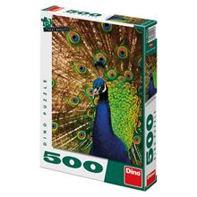 Dino Puzle 500 Parça Tavus Kuşu Puzzle