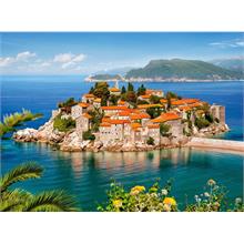 Castorland 2000 Parça Puzzle - Sveti Stefan Adası (Karadağ)