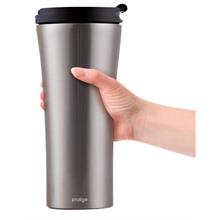 Pratigo Gecko Devrilmez Gri Termos/Mug Bardak (470 ml)