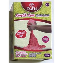 Bubu Kırmızı Renk Kinetik Kum (500 gr)