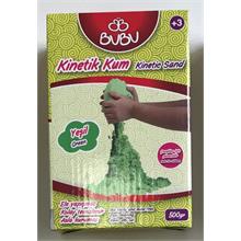 Bubu Yeşil Renk Kinetik Kum (500 gr)