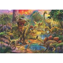 Anatolian Dinozor Krallığı 500 Parça Puzzle (Landscape Of Dinosaurs)