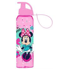 Minnie Mouse 500 ml Pembe Lisanslı Matara (Askılı)