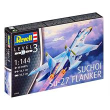 Revell 1:144 Ölçek Su-27 Flanker Savaş Jeti Maket Kit