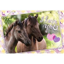 Sweet & Lovely We Love Horses - Trefl 260 Parça Puzzle