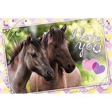 Sweet & Lovely We Love Horses - Trefl 260 Parça Puzzle