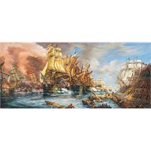 Castorland 600 Parça Deniz Savaşı Panorama Puzzle