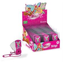 Winx Club Lisanslı Kapalı ve İpli Silgi