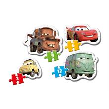 Clementoni Cars İlk Puzzle Setim (3-6-9-12 Parça)