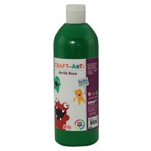 Craft and Arts 500 ml Akrilik Boya - Yeşil