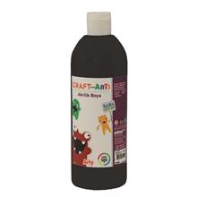 Craft and Arts 500 ml Akrilik Boya - Siyah