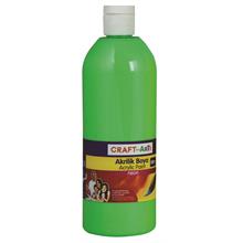 Craft and Arts 500 ml Akrilik Boya (Neon Yeşil)