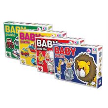 Ks Games 2+3+4+4 Parça Baby Puzzle Set