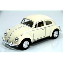 Kinsmart 1967 Krem Volkswagen Beetle Oyuncak Araba (1:32 Metal)