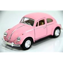 Kinsmart 1967 Pembe Volkswagen Beetle Oyuncak Araba (1:32 Metal)