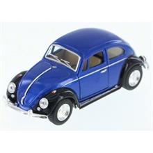 Mavi Çek Bırak 1967 Volkwagen Classic Beetle Araba (Siyah Çamurluk)