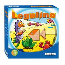 Beleduc Legolino Ahşap 14 Parça Eğitici Kutu Oyunu