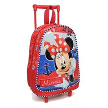 Minnie Mouse Çekçek Kırmızı Anaokul Çantası (73171)