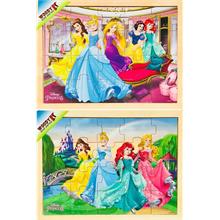 Disney Prensesleri Kız Çocuk 2x20 Parçalık Yapboz Seti