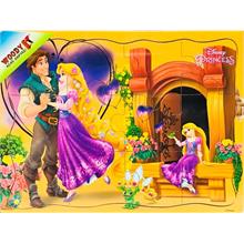 Disney Prenses Rapunzel 12 Parça Tahta Çocuk Yapboz