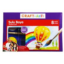 Craft and Arts Sulu Boya 8 li Küçük - U1556KK-8