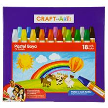 Craft and Arts 18 Renk Pastel Boya Karton Kutu