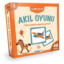 Blue Focus Oyuncaklar Akıl Oyunu - Eşleştirme Kartları