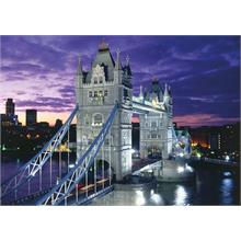 Dino 1000 Parça Londra Tower Bridge Köprüsü Neon Puzzle