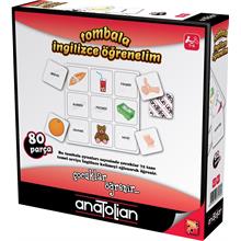 Anatolian İngilizce Tombala Öğrenelim Çocuk Oyunu