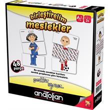 Anatolian Birleştirelim Meslekler Eğitici Çocuk Puzzle